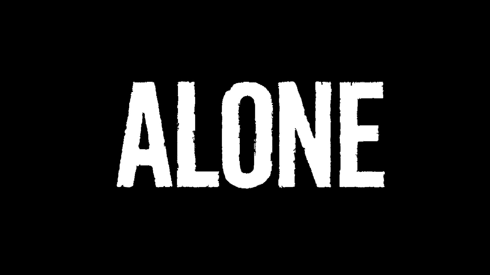 ALONE wallpaper